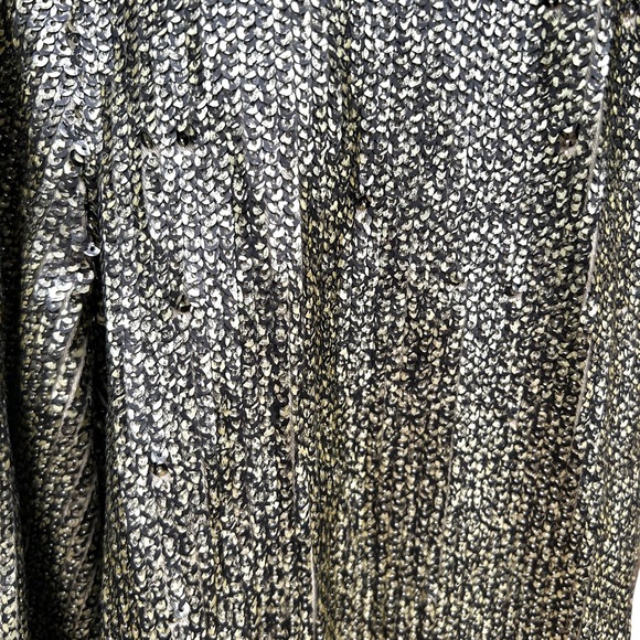 Tory Burch gold & black sequin jacket SZS - Picture 3 of 12